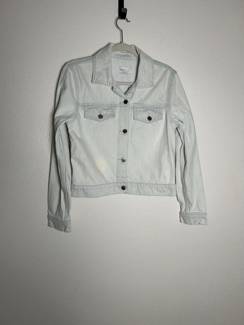 BLDWN Light Wash Blue Sonic Denim Jacket size Medium